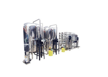 Manutenção fácil da máquina industrial de aço inoxidável da osmose reversa do filtro de água