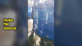 Conector de tubo flexível para fácil instalação