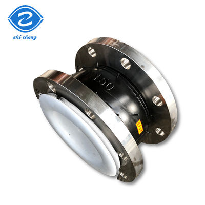 Flanco redondo SS304 EPDM Ptfe revestido de borracha de expansão conjunta China para concreto