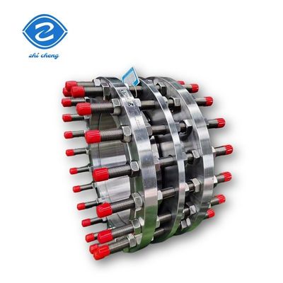 Junção de desmontagem de aço inoxidável com compensador de tubos de válvula de borboleta