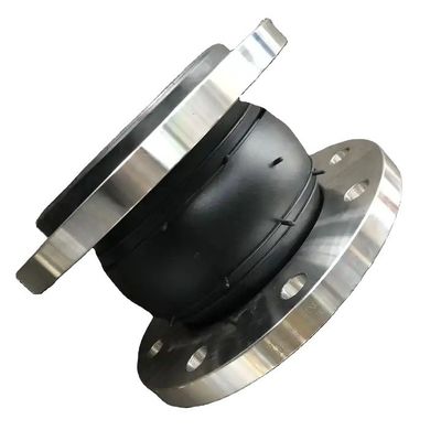 12 polegadas de borracha de expansão juntas para tubos Din Pn16 Dn100 Dn200 aço carbono galvanizado flange epdm drenagem
