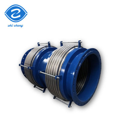 Desenho Compensador de expansão de metal axial com composto de ligação de vara corrugada para tubulação de carvão