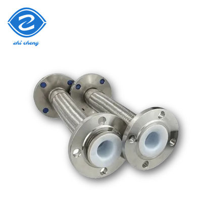 304 aço inoxidável Metal trançado mangueira de jardim tubos ondulados flange articulação flexível para a água