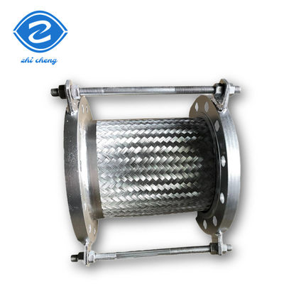 Ss304 316 Tubos trançados de aço inoxidável de expansão de gás natural Tubos flexíveis trançados com restringidor de flange