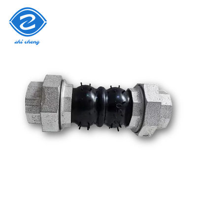 10 mm 15 mm Equal Head Double Sphere Rubber Expansion Joint para ácidos fracos