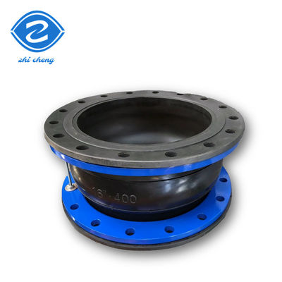 DN25-DN3000 juntas de expansão de tubos flexíveis de borracha Flancos totalmente fechados EPDM Esfera única
