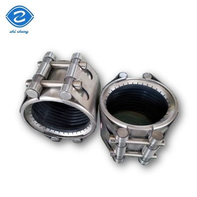 304 Anel de engrenagem de aço inoxidável EPDM Conector de tubo selado Conectores de tubo de engrenagem de engrenagem de instalação rápida Não exigem soldagem Anel de engrenagem de alta pressão Tipo de tubo Dispositivo de vedação de vazamento para reparo de pressão