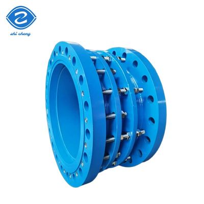 Junção de expansão de limite de flange dupla com compensação axial PN40 Extensão de limite de manga solta com flange