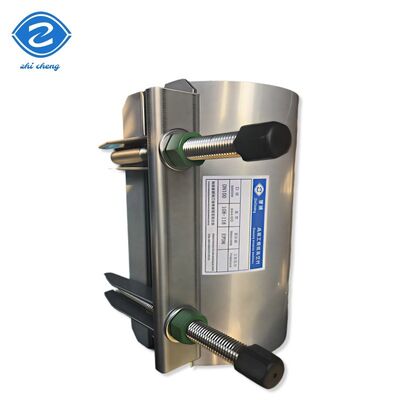 Grampos de reparação de tubos de aço inoxidável leves com fácil instalação para reparação de fugas